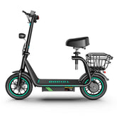BOGIST M5Pro+ Electric Scooter - 500W Motor 48V13AH  Battery 35KM Range Disc Brakes Foldable Design - Black Blue